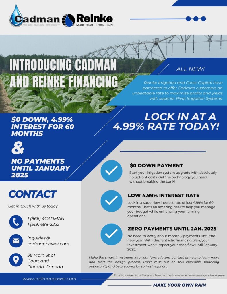 cadman pivot financing program